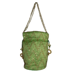 Green Potli Bag For Women