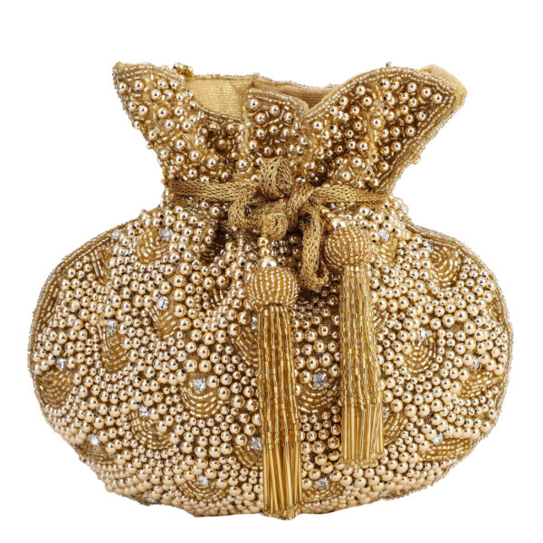 gold potli bag online