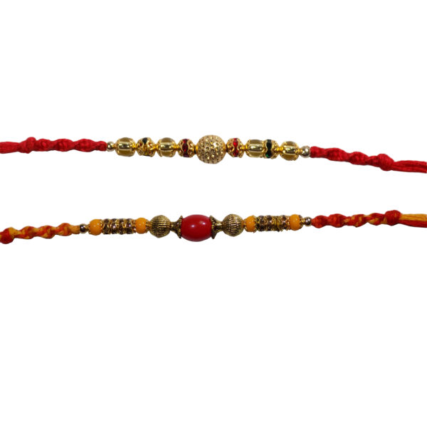 thread rakhi for brother pack of 2